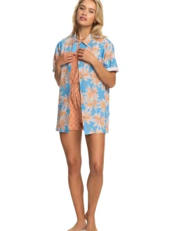 Another Sun - Kurzarm-Hawaiihemd Fur Frauen><noscript><img width=