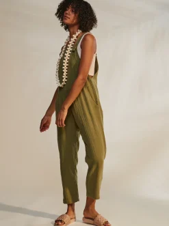 Beachside Love - Knochellanger Riemchen-Overall Fur Frauen><noscript><img width=