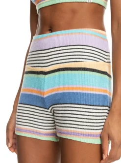 Best Time Of Day - Kuschelige Shorts Aus Rippstrick Fur Frauen><noscript><img width=