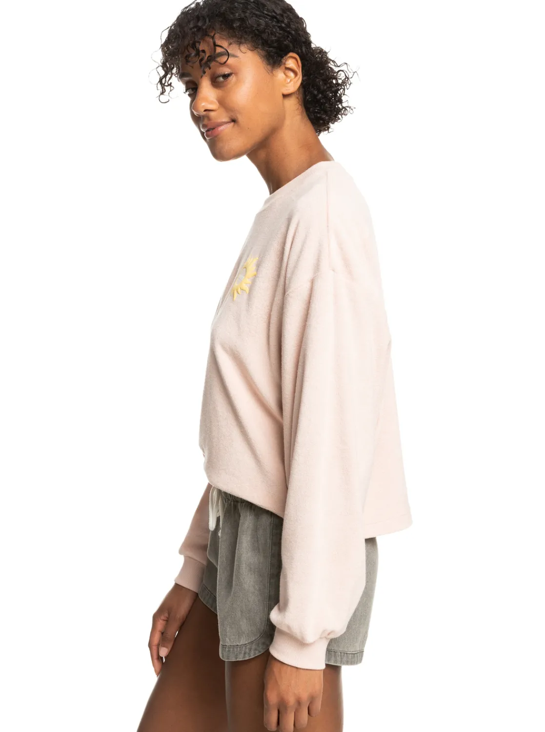 Better Not Wait - Frottee-Sweatshirt Fur Frauen>Roxy Shop