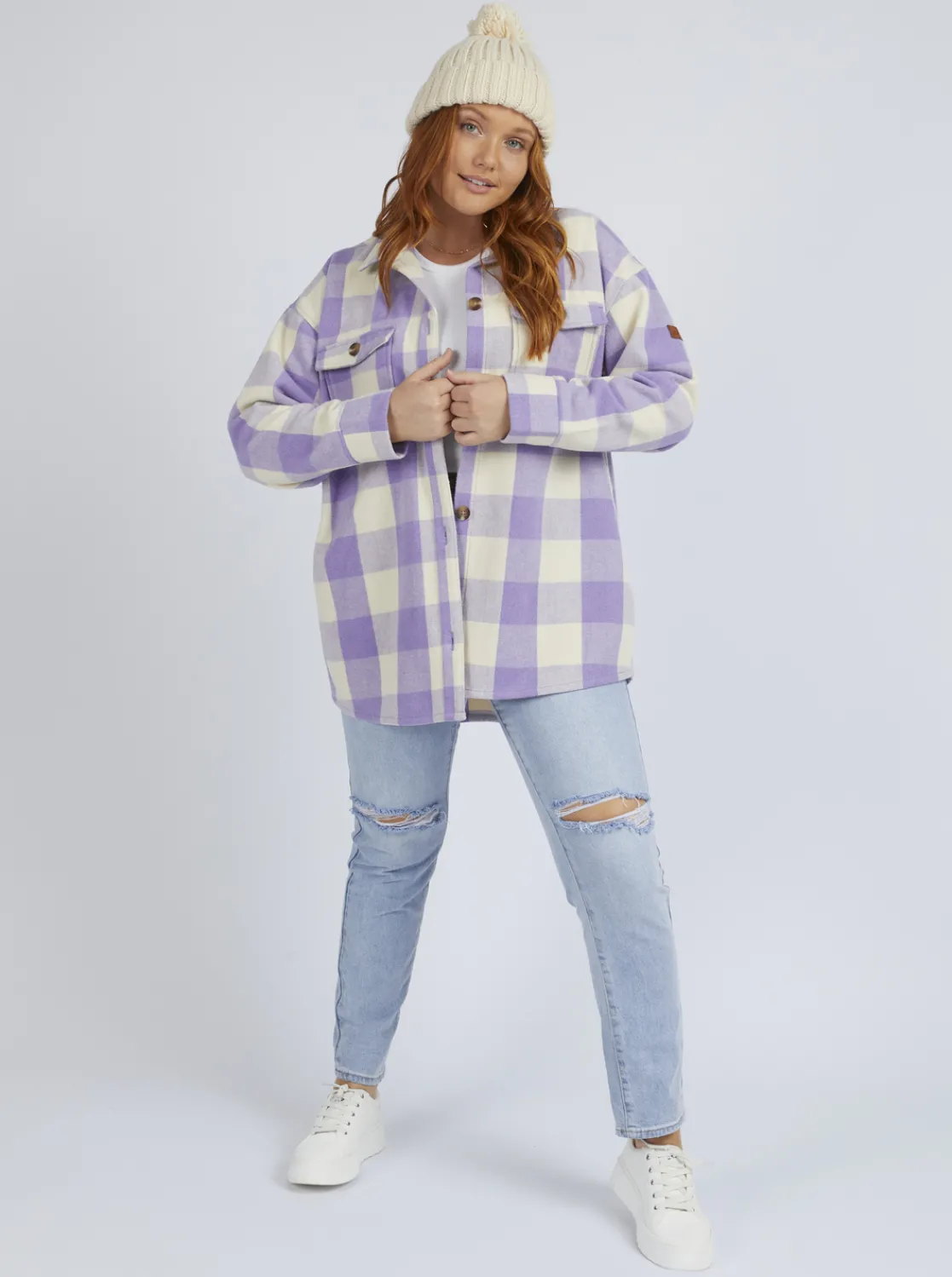 Check The Swell - Uberhemd Fur Frauen>Roxy Discount