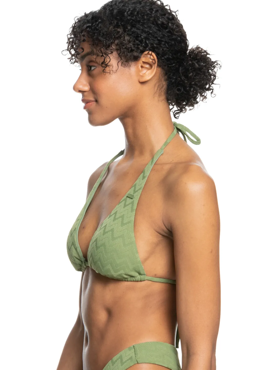 Current Coolness - Verlangertes Triangle-Bikinioberteil Fur Frauen>Roxy Cheap