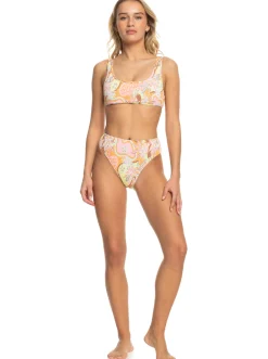 Floraldelic - Bikiniunterteil Mit Hohem Bund Fur Frauen><noscript><img width=