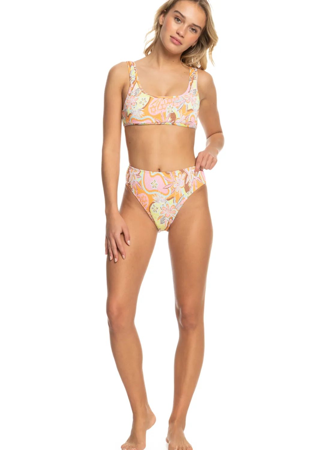 Floraldelic - Bralette-Bikinioberteil Fur Frauen>Roxy Sale