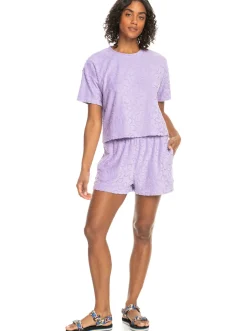 Getaway Time - Frottee-Shorts Fur Frauen><noscript><img width=