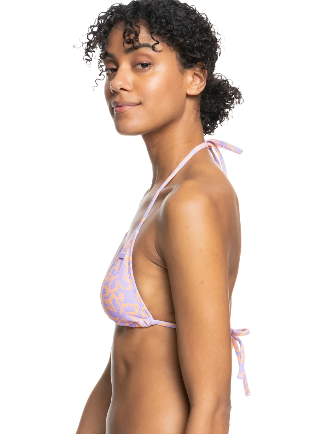 Hawaiian Heat - Verlangertes Triangle-Bikinioberteil Fur Frauen>Roxy Best