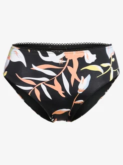 Hibiscus Wave - Bikiniunterteil Mit Mittelhohem Bund Fur Frauen><noscript><img width=