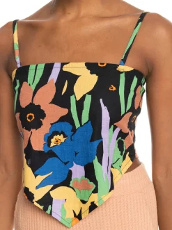 Iconic Place - Crop Top Mit Tragern Fur Frauen><noscript><img width=
