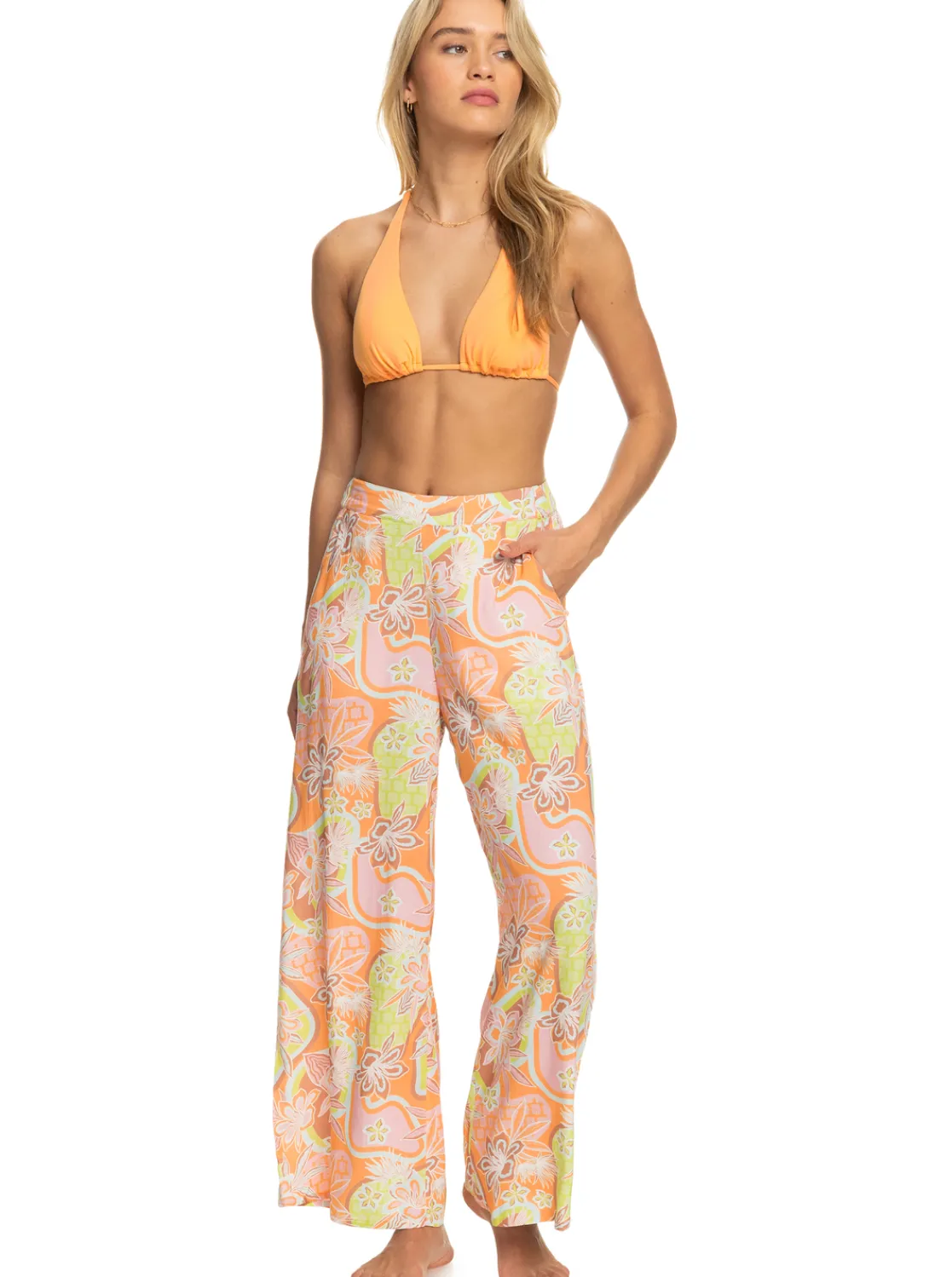 Midnight Avenue - Weite Hose Fur Frauen>Roxy Fashion