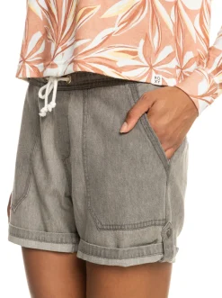 Milady Beach Grey Regular - Jeansshorts Fur Frauen><noscript><img width=