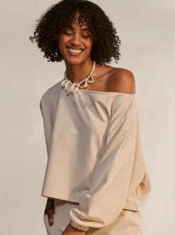 Next Set - Slouchy-Sweatshirt Fur Frauen><noscript><img width=