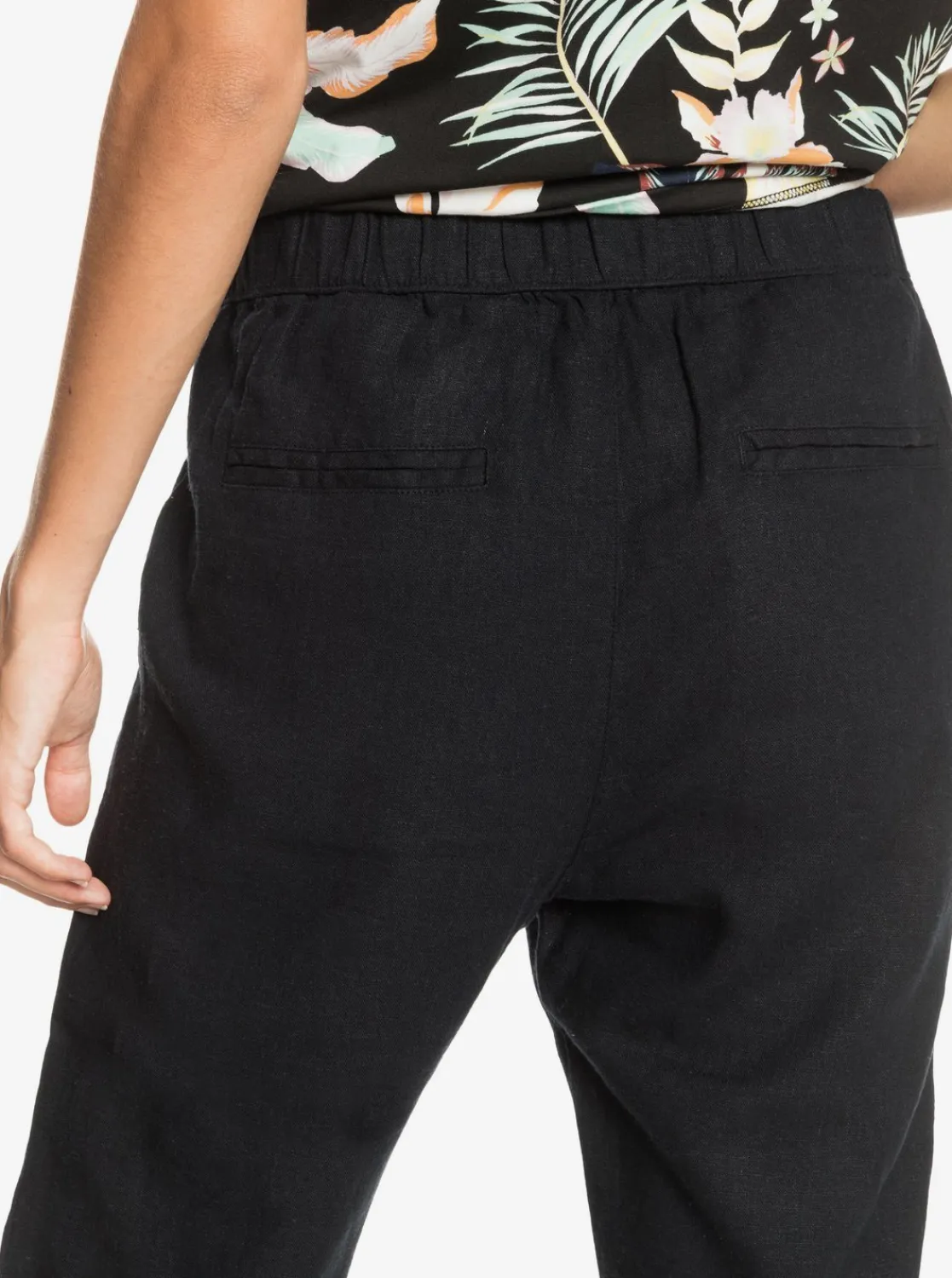 On The Seashore - Cargo Hose Aus Leinen Fur Frauen>Roxy Best Sale