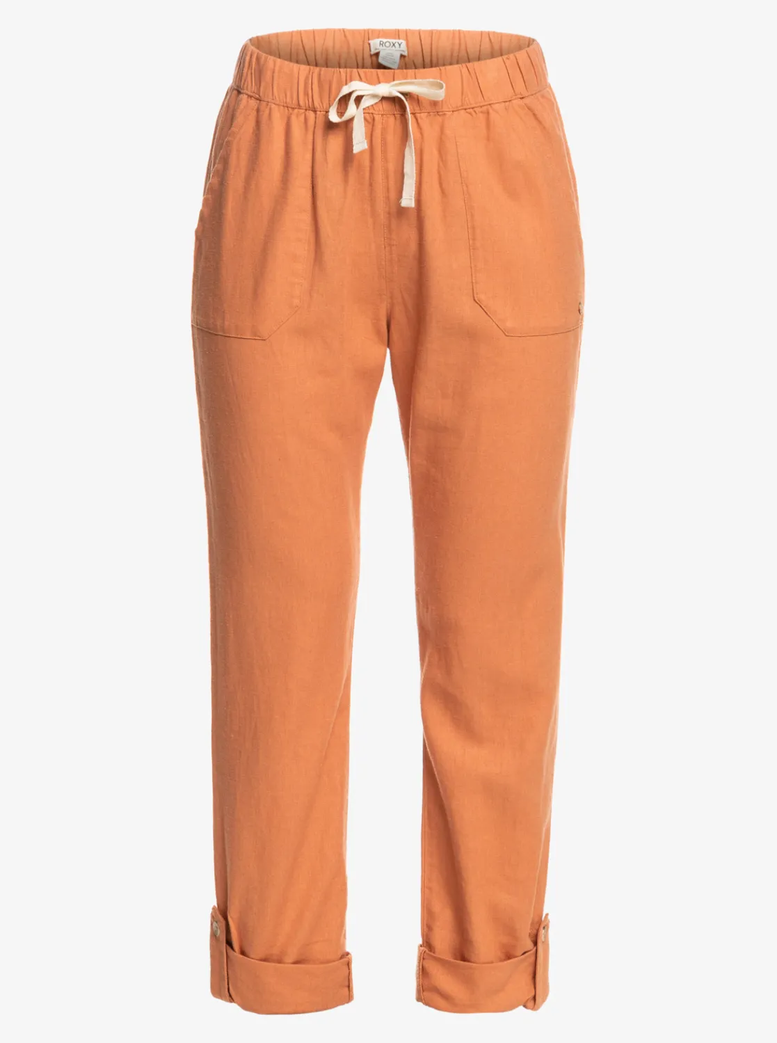 On The Seashore - Cargo Hose Aus Leinen Fur Frauen>Roxy New