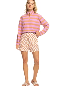 Over The Sun Check - Leichte Shorts Fur Frauen><noscript><img width=
