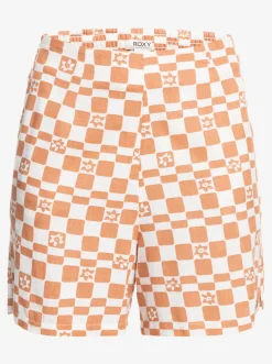 Over The Sun Check - Leichte Shorts Fur Frauen><noscript><img width=