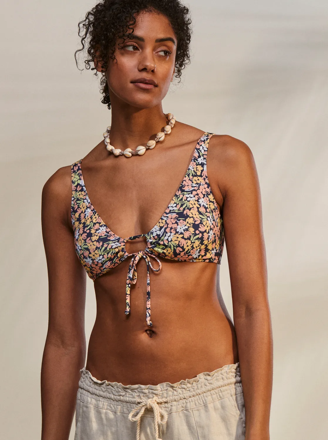 Printed Beach Classics - Bralette-Bikinioberteil Fur Frauen>Roxy Clearance
