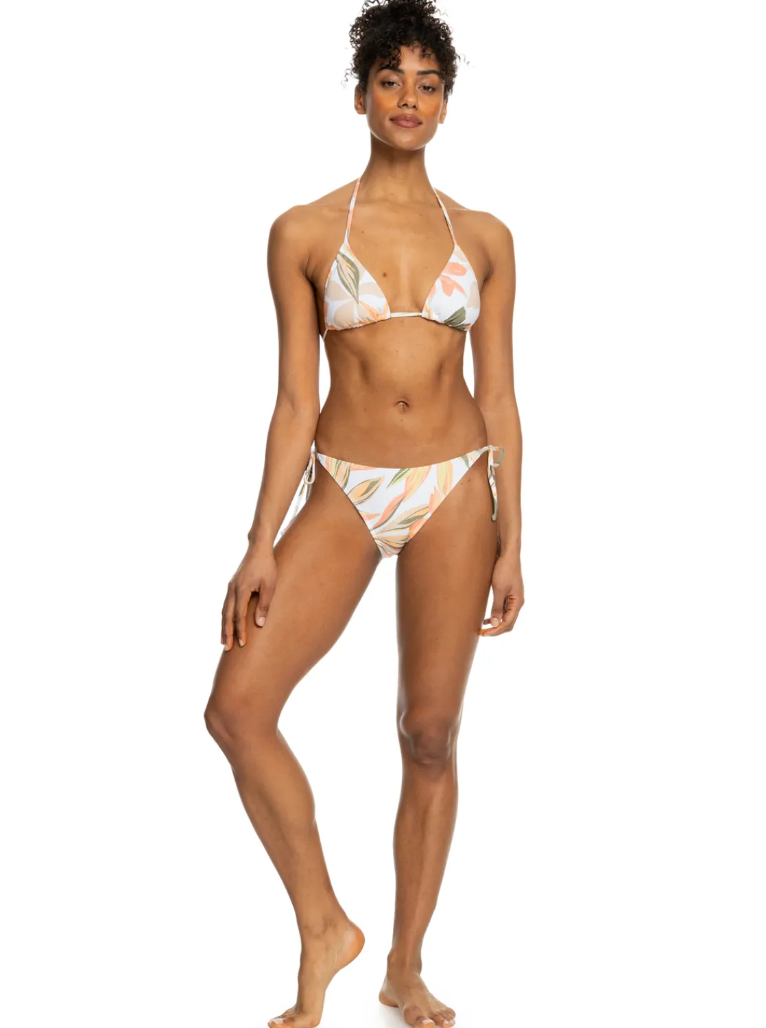 Printed Beach Classics - Tie-Side-Bikiniunterteil Fur Frauen>Roxy Cheap