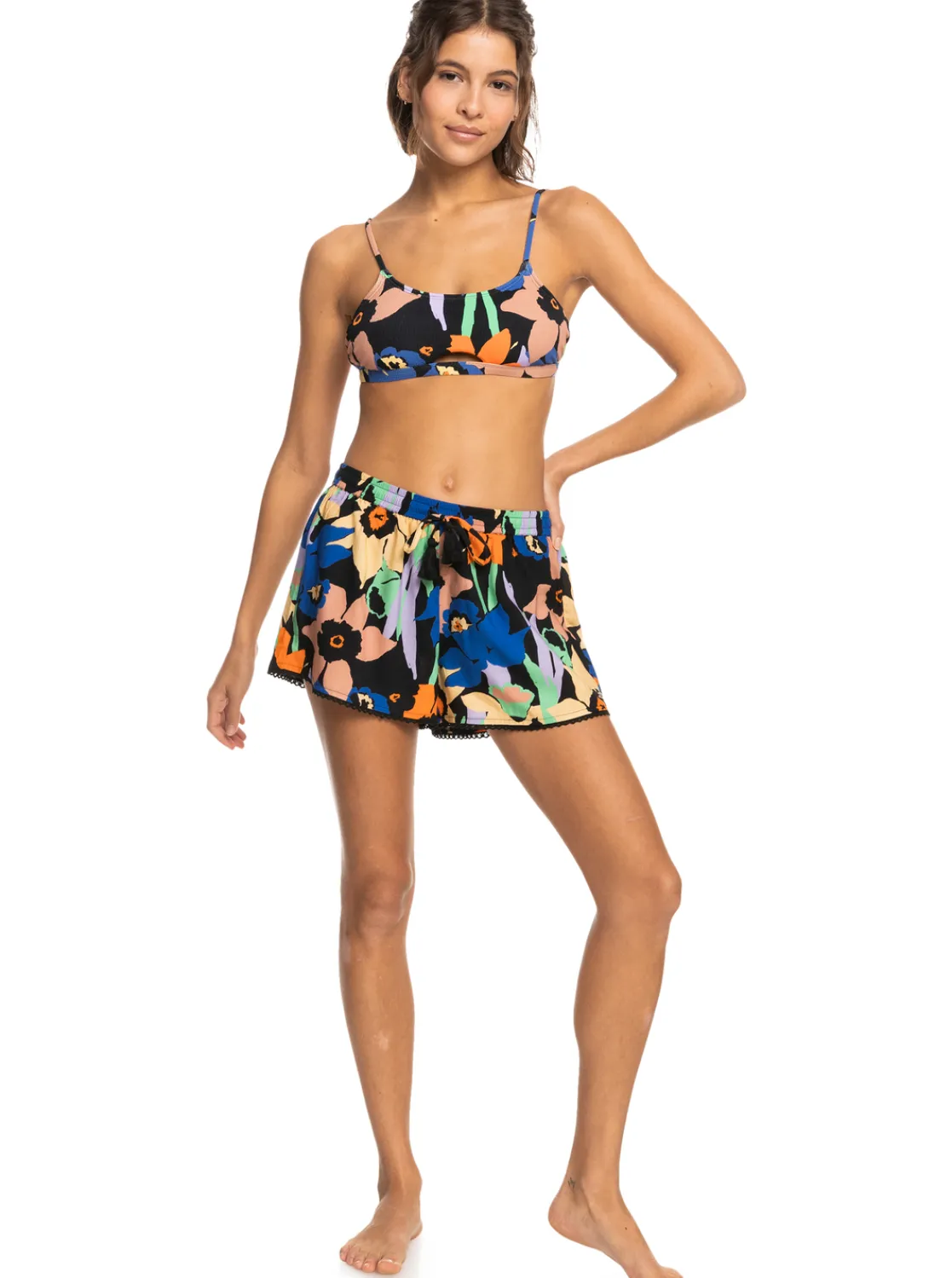 Salty Tan - Shorts Fur Frauen>Roxy Hot