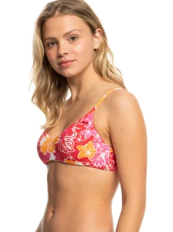 Sea Spray Classics- Bikinioberteil Mit Athletic Triangle Fit Fur Frauen>Roxy Cheap
