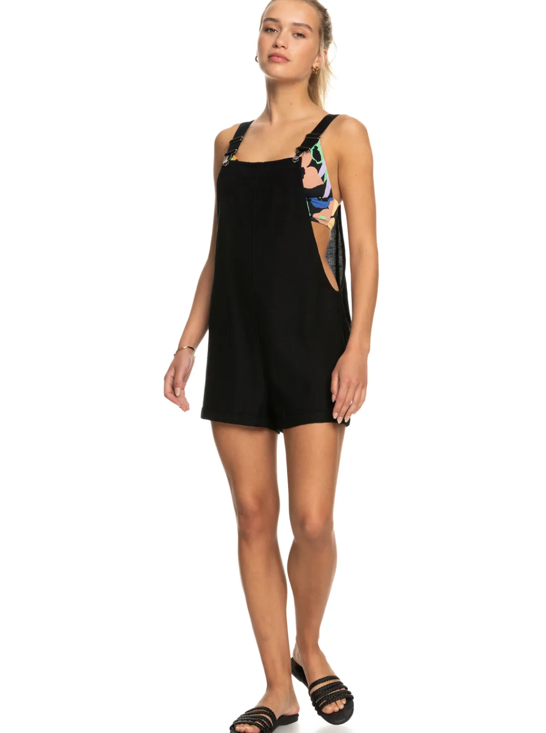 Silver Sky Again - Latzhosenshorts Fur Frauen>Roxy Cheap