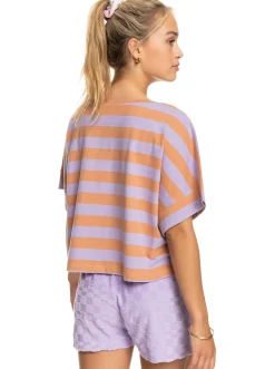 Stripy Sand - T-Shirt Fur Frauen><noscript><img width=