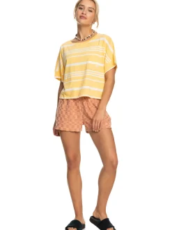 Stripy Sand - T-Shirt Fur Frauen><noscript><img width=