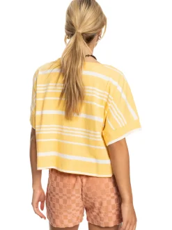 Stripy Sand - T-Shirt Fur Frauen><noscript><img width=