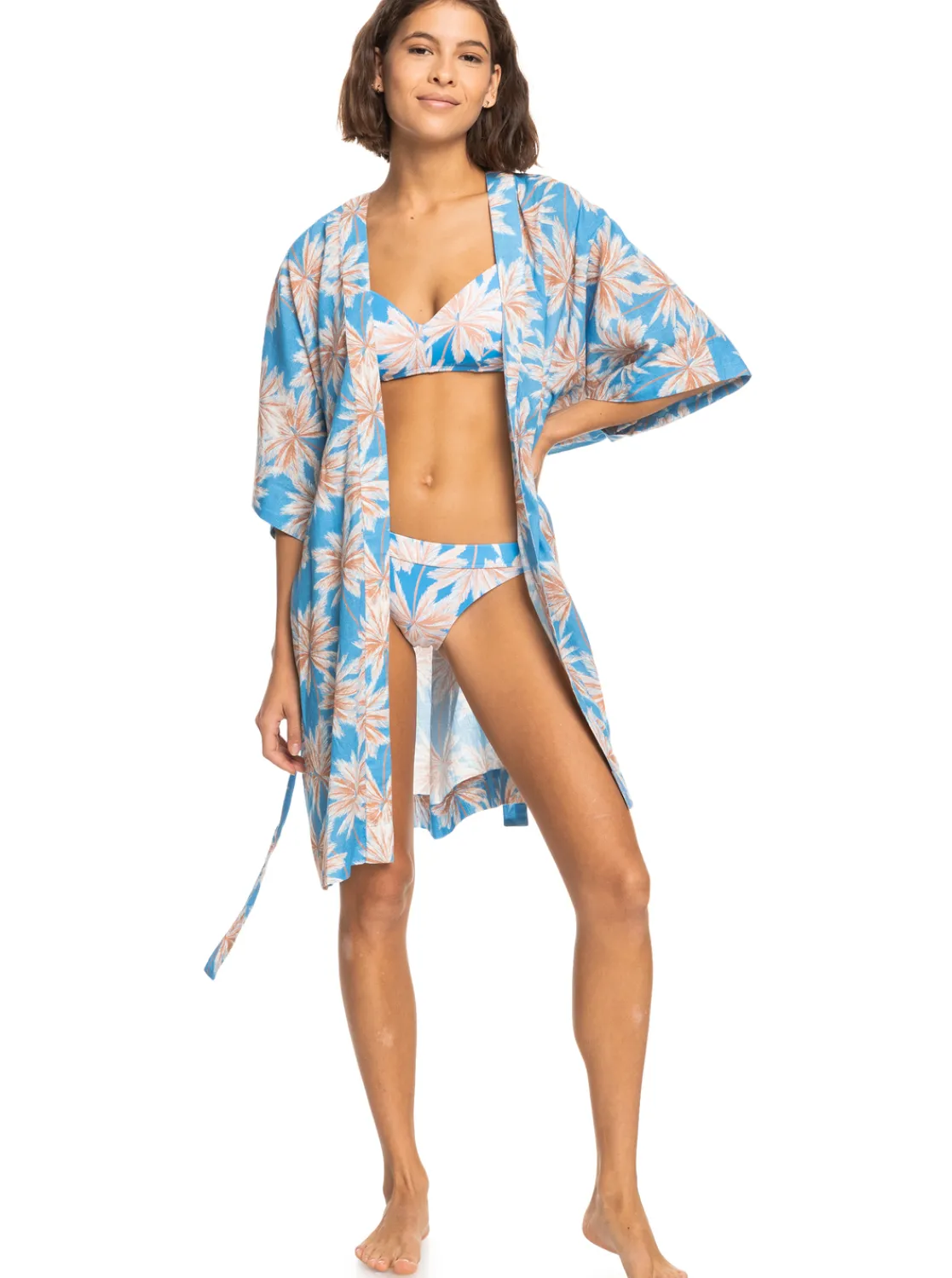 Sunny Moments - Kimono Cover Up Fur Frauen>Roxy New