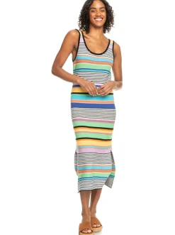 Sunshine Bouquet - Midi-Tragerkleid Fur Frauen><noscript><img width=