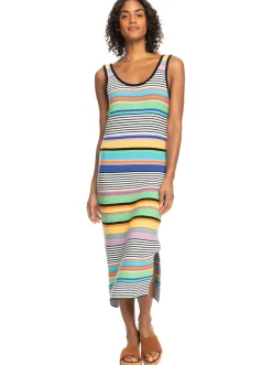 Sunshine Bouquet - Midi-Tragerkleid Fur Frauen><noscript><img width=