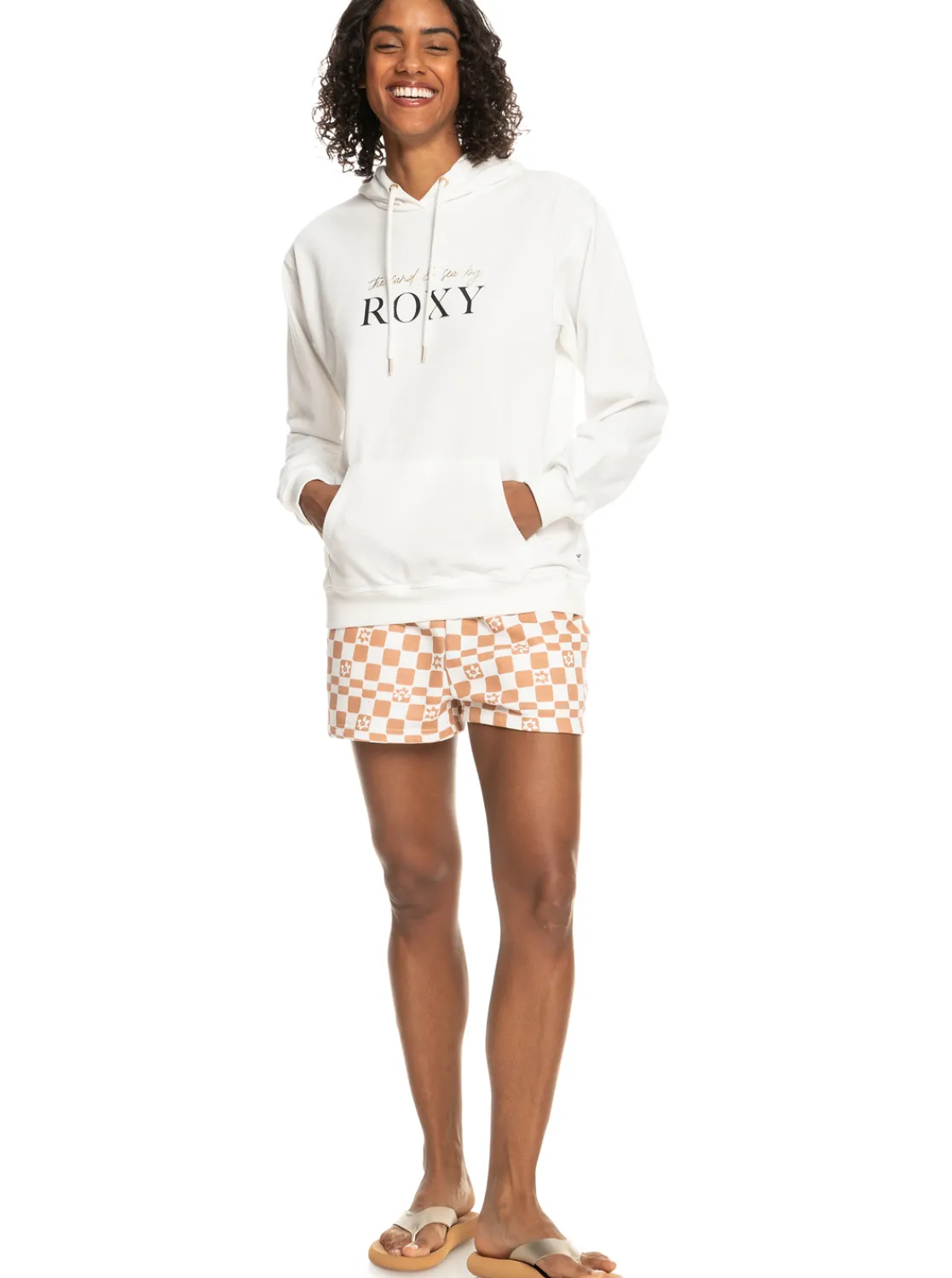 Surf Stoked - Kapuzenpulli Fur Frauen>Roxy Hot