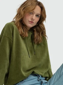 Surfing Velvet - Kuscheliger Lounge-Hoodie Fur Frauen><noscript><img width=