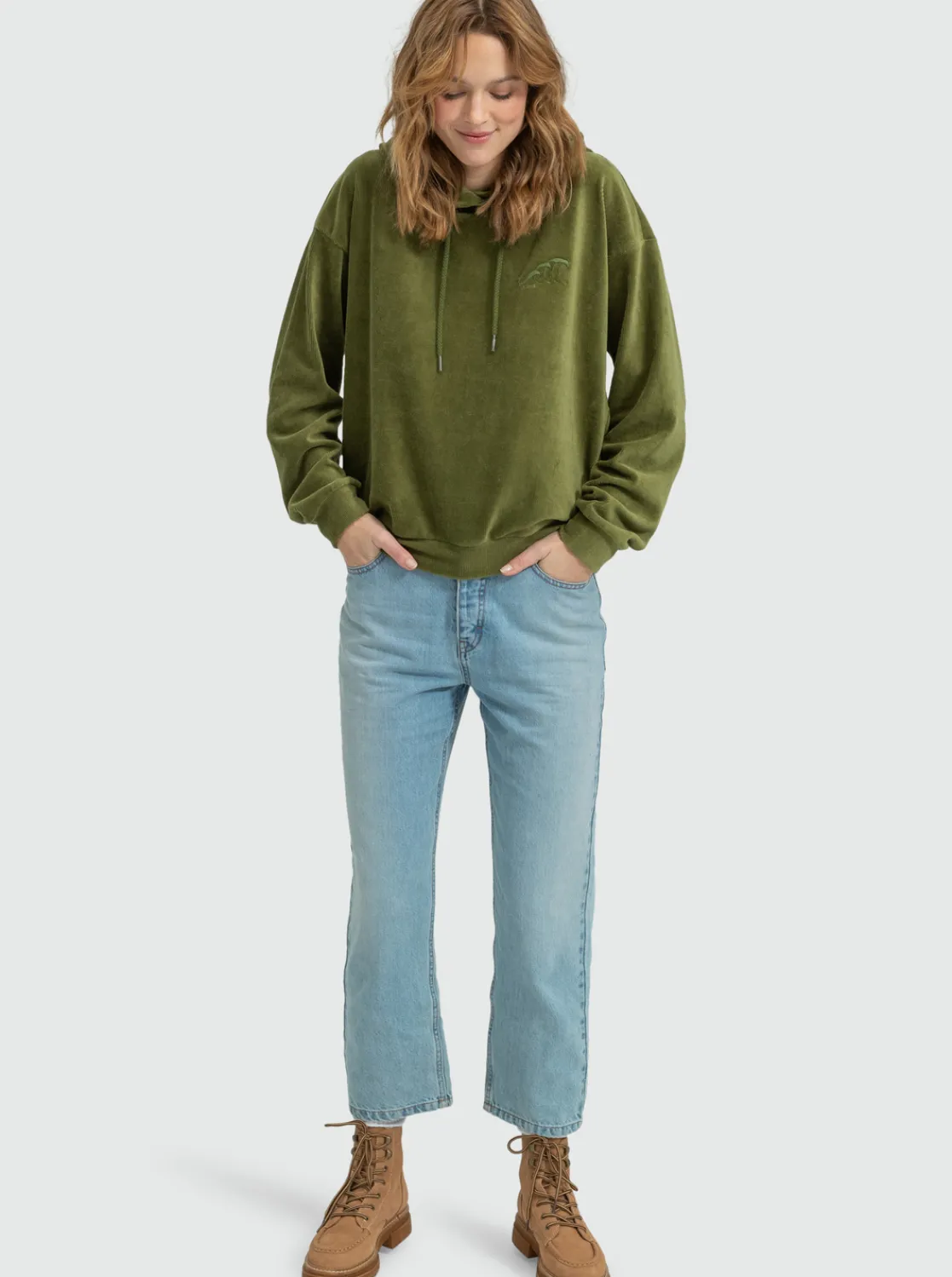 Surfing Velvet - Kuscheliger Lounge-Hoodie Fur Frauen>Roxy Flash Sale