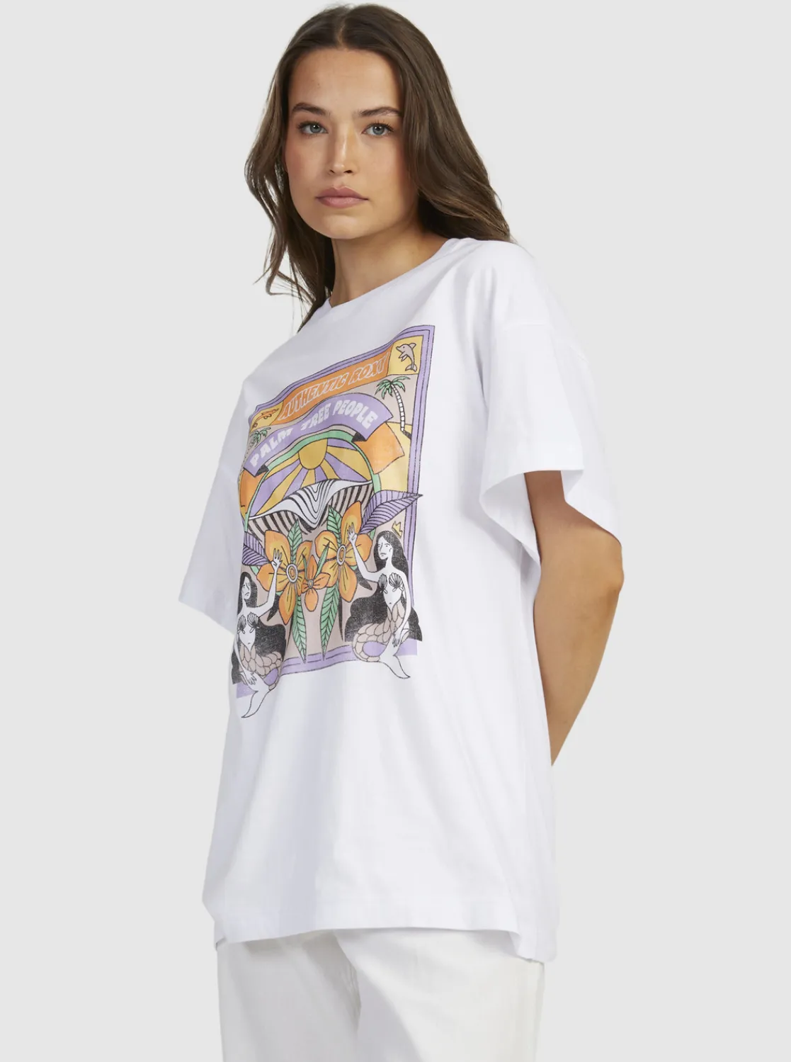 Sweet Sunshine - Ubergroses T-Shirt Fur Frauen>Roxy Online
