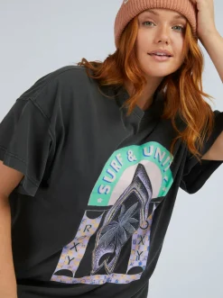 Sweet Sunshine - Ubergroses T-Shirt Fur Frauen><noscript><img width=