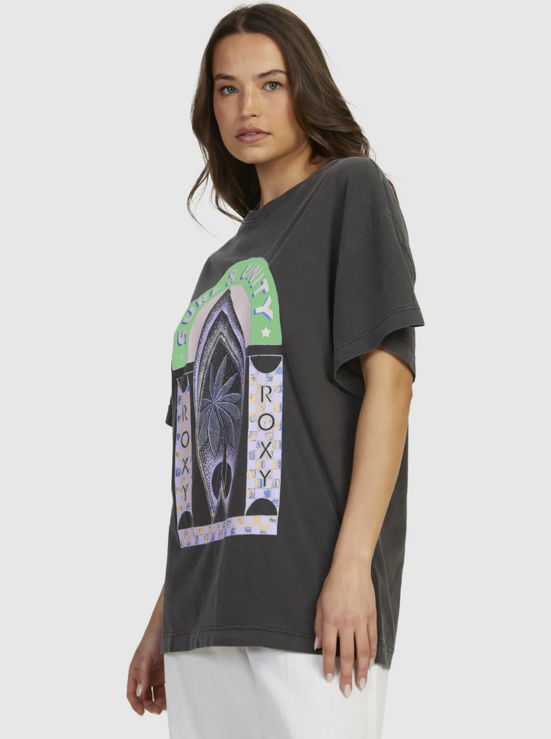 Sweet Sunshine - Ubergroses T-Shirt Fur Frauen>Roxy Discount