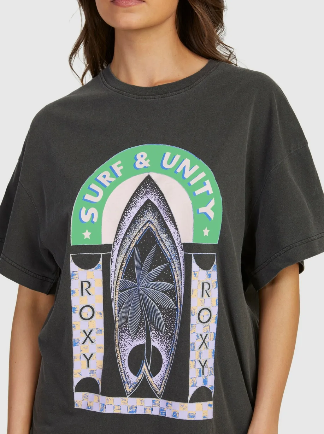 Sweet Sunshine - Ubergroses T-Shirt Fur Frauen>Roxy Discount
