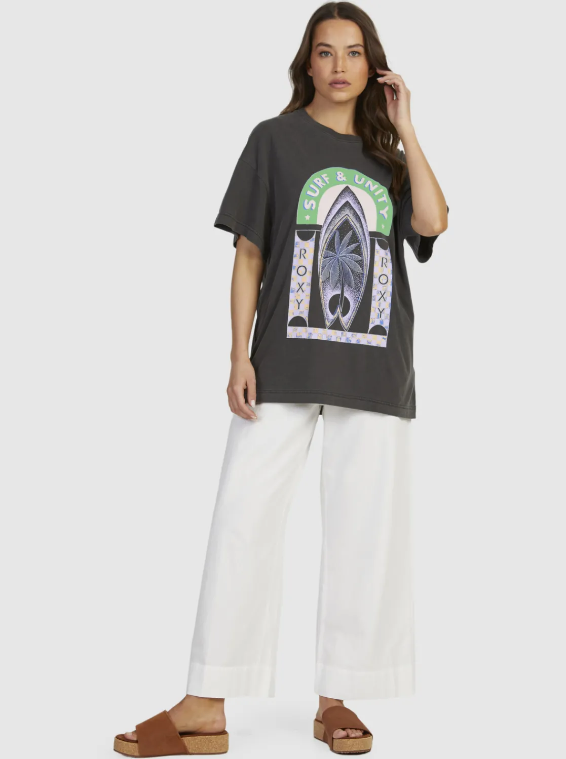 Sweet Sunshine - Ubergroses T-Shirt Fur Frauen>Roxy Discount
