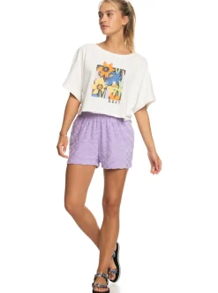 Tiki And Surf - Oversize Crop-T-Shirt Fur Frauen><noscript><img data-lazyloaded=