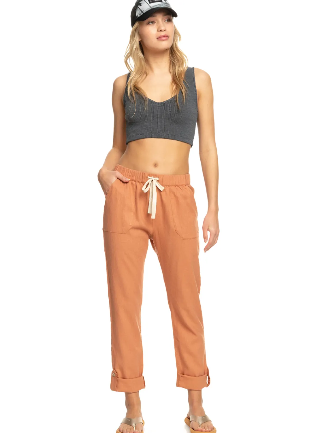 Time To Move - Rippstrick-Tragertop Fur Frauen>Roxy Clearance