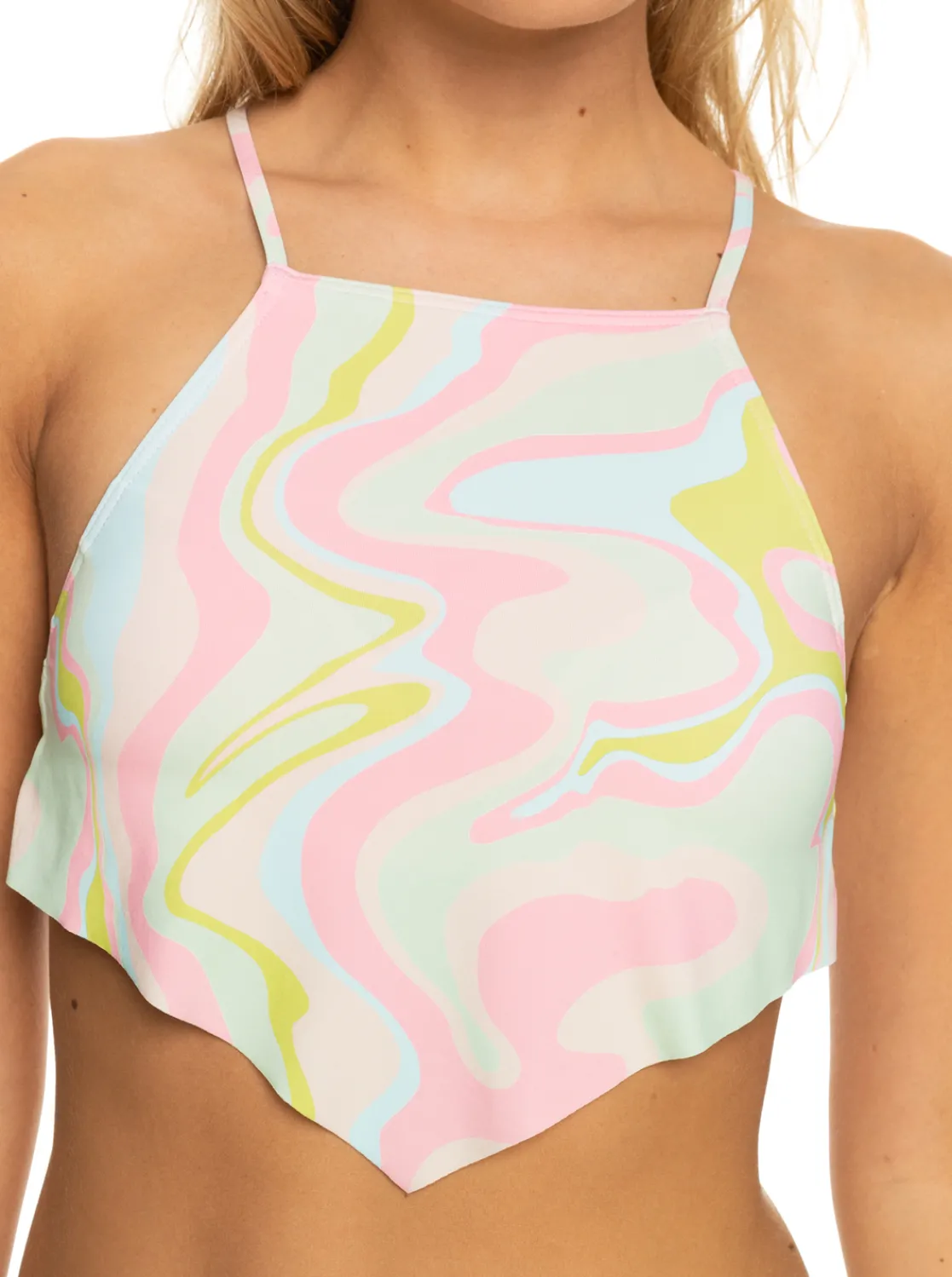 Tropics Hype - Crop-Bikinioberteil Fur Frauen>Roxy Best
