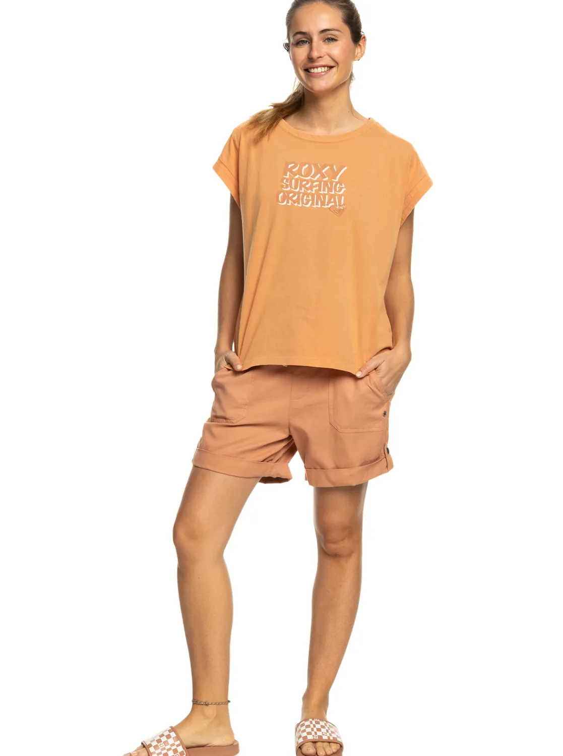 Unite The Wave - T-Shirt Mit Boxy Fit Fur Frauen>Roxy Store