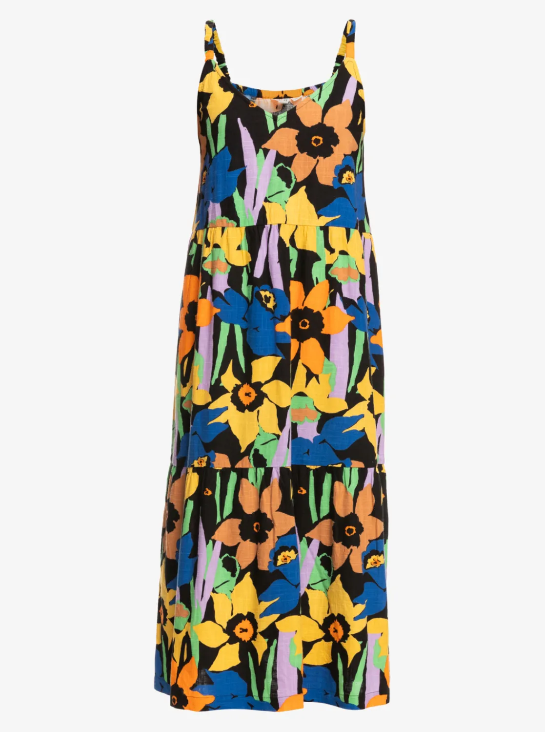 Waiting Line Printed - Midikleid Fur Frauen>Roxy Best
