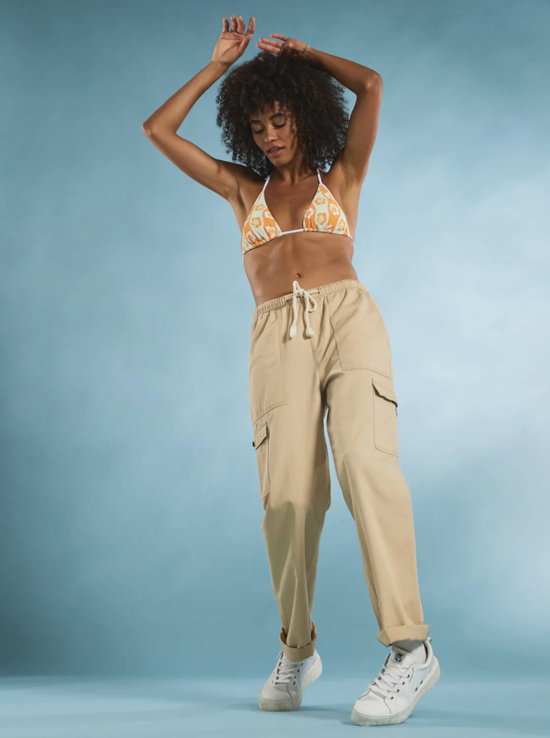 Wavy Babe - Tiki-Tri-Bikinioberteil Fur Frauen>Roxy Sale